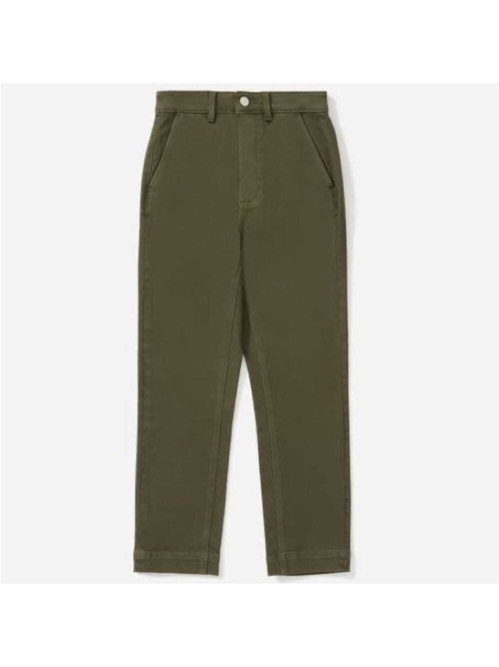Everlane Slim Leg Crop Lunar Green Size 8 Regular